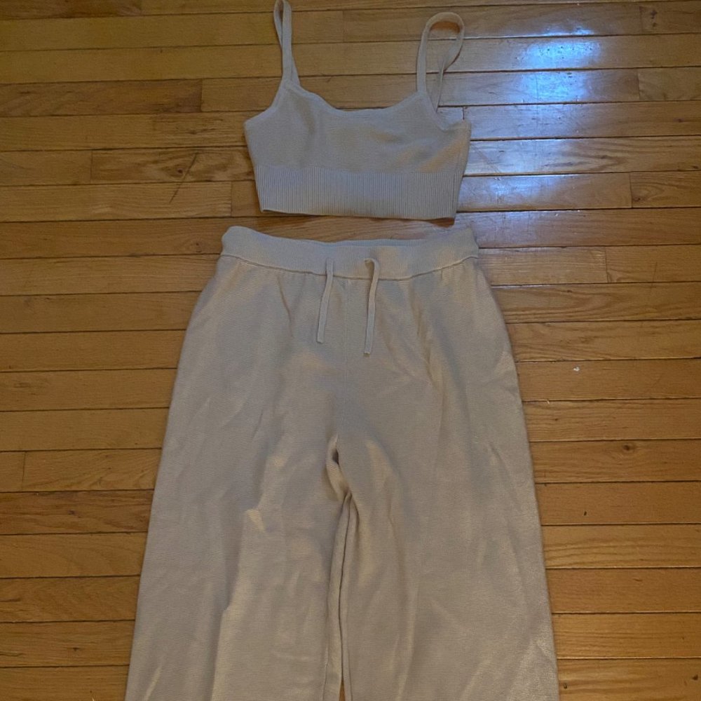 H&M Tank Top, Wide Leg pant set